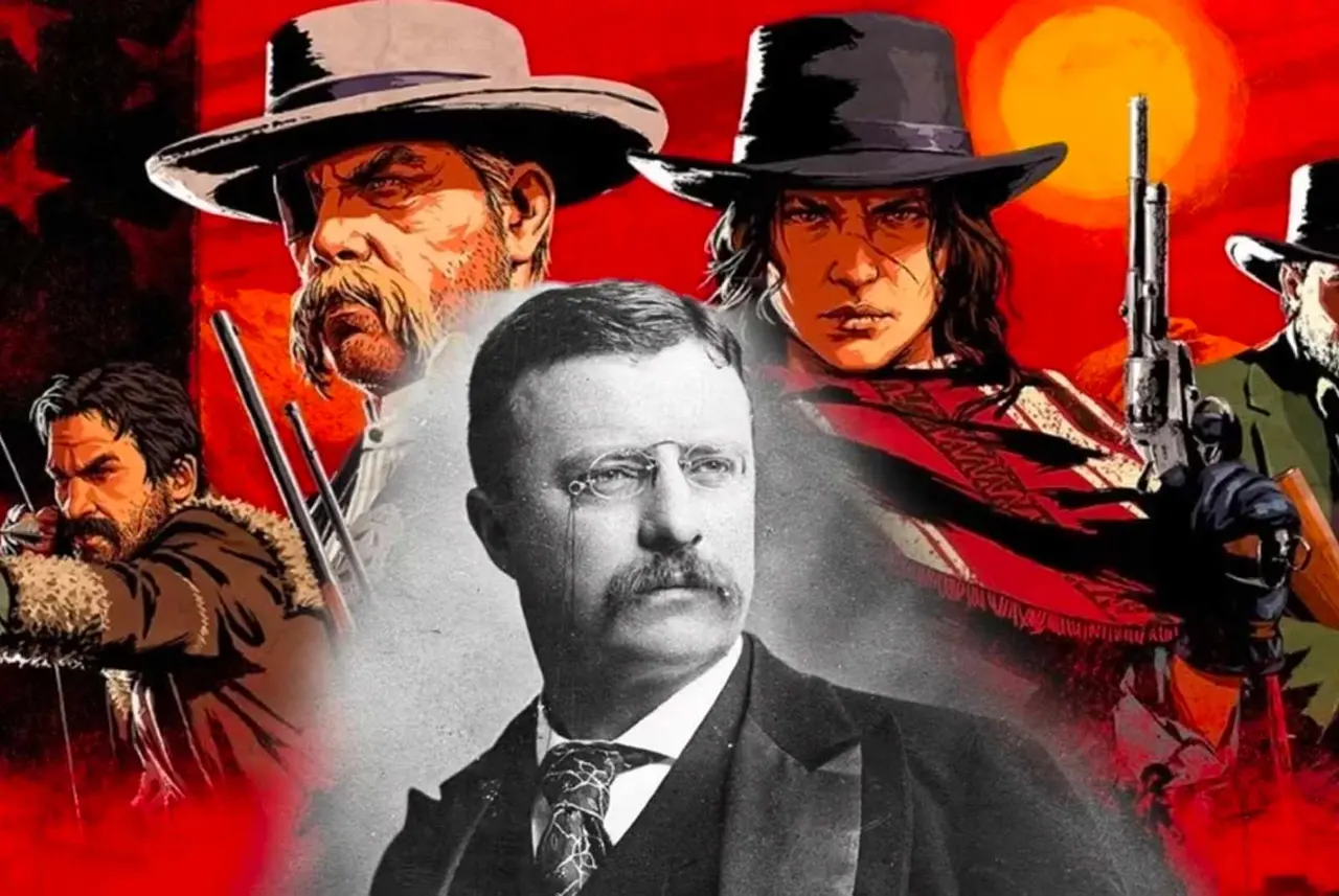 Red Dead Online Oyuncusu, Oyunda Theodore Roosevelt’in Görünümünü Başarıyla Oluşturdu