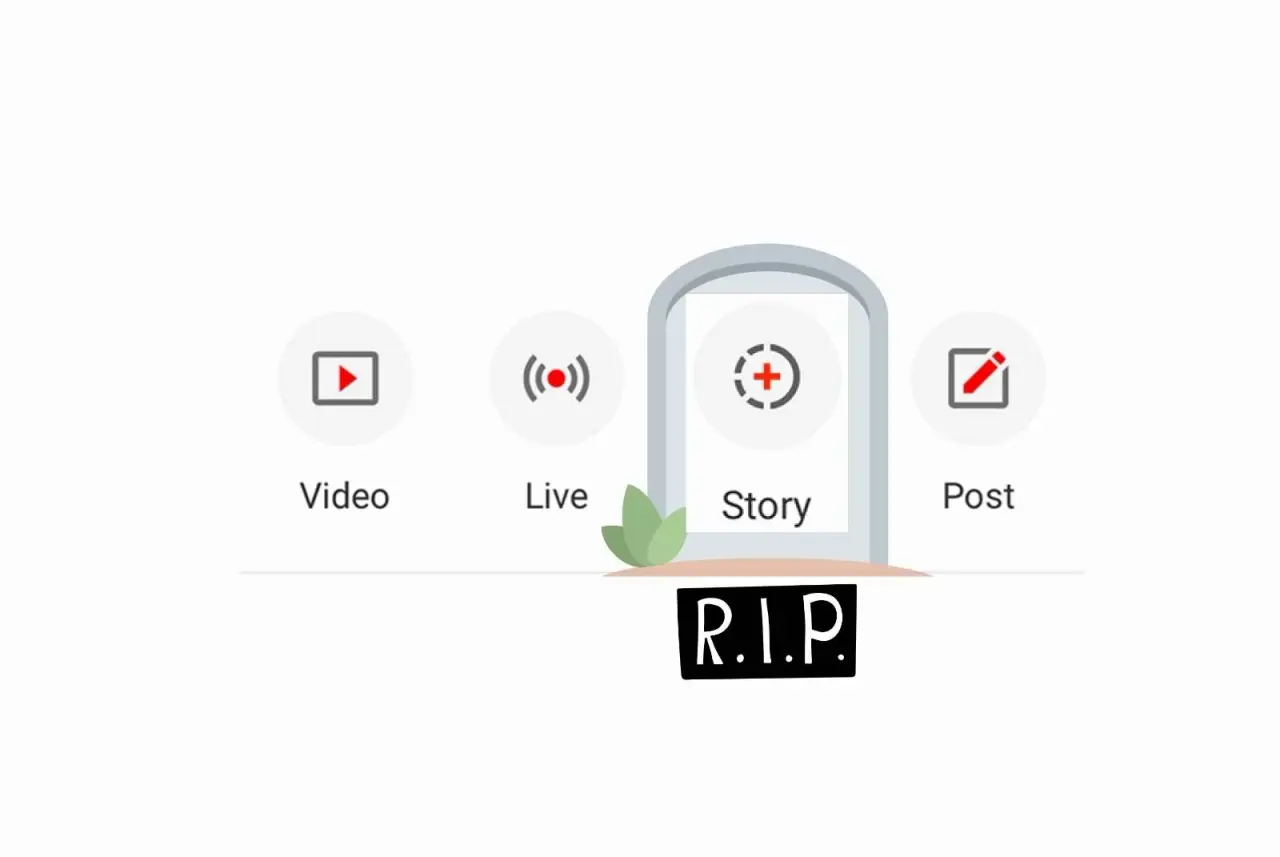 YouTube, hikayeler özelliğini kapatıyor