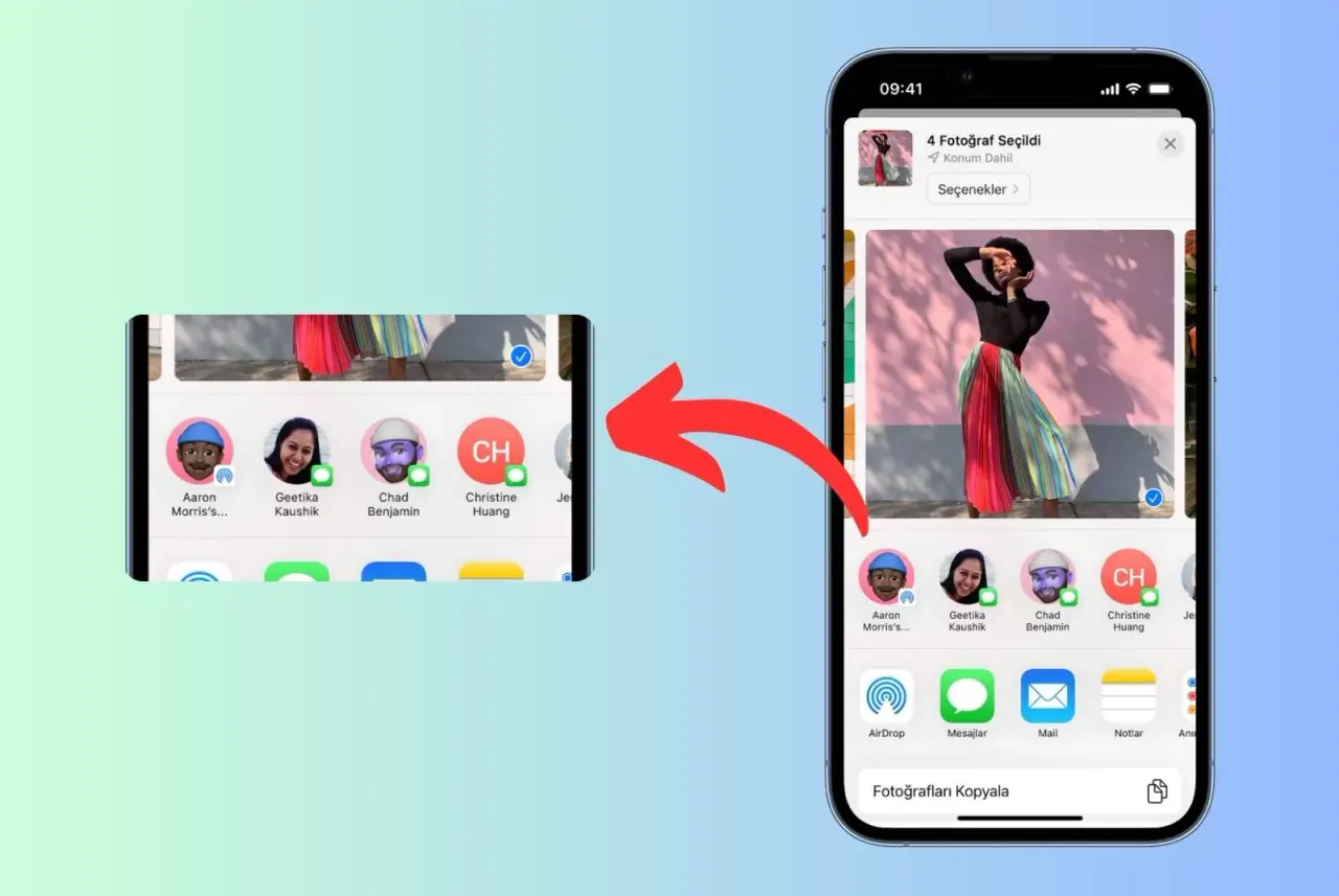 iPhone’larda Paylaşırken Göster özelliği nasıl kapatılır?