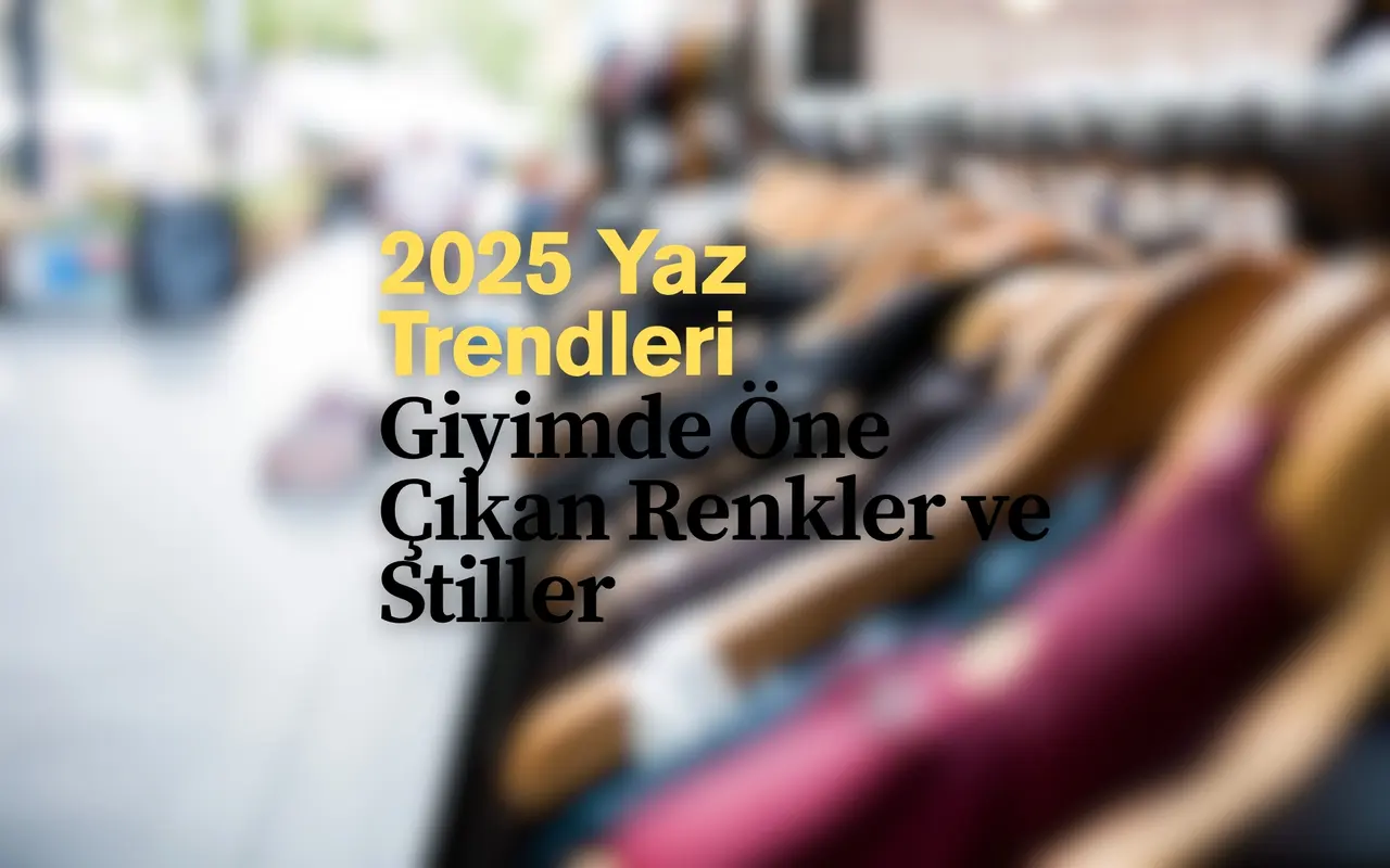 2025 Yaz Trendleri: Giyimde Öne Çıkan Renkler ve Stiller