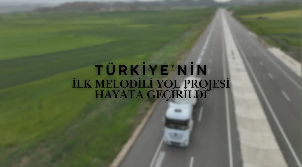 Türkiye'nin İlk Melodili Yolu Ankara'da Hayata Geçirildi