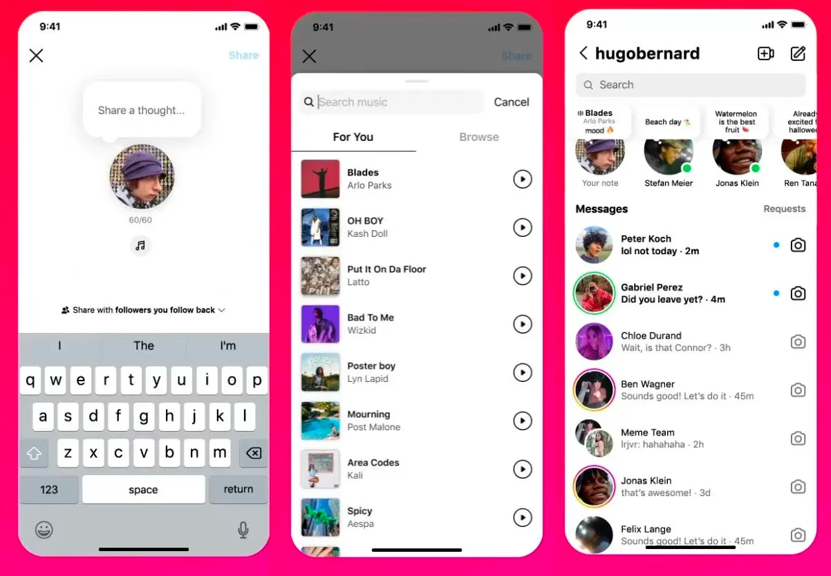 Instagram Notlar’a ses kaydı yükleyebileceksiniz